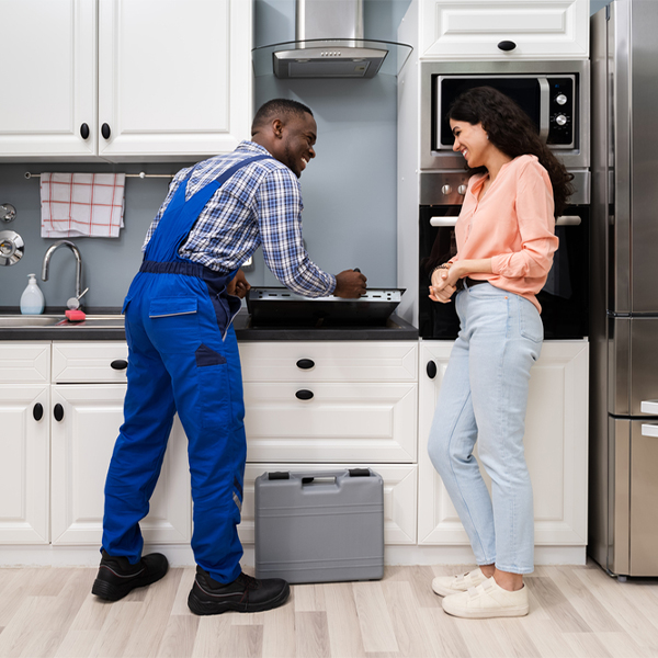 what kind of warranty do you offer on your cooktop repair services in Winona